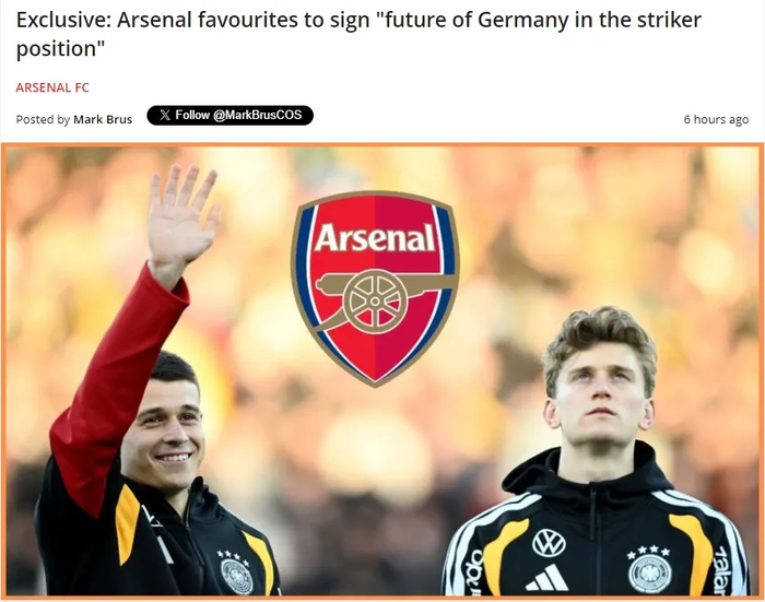 阿森纳双星伤退引担忧 国家队备战受冲击