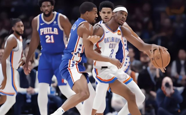 雷霆杰威复出助队掀翻76人 12连胜稳居联盟榜首